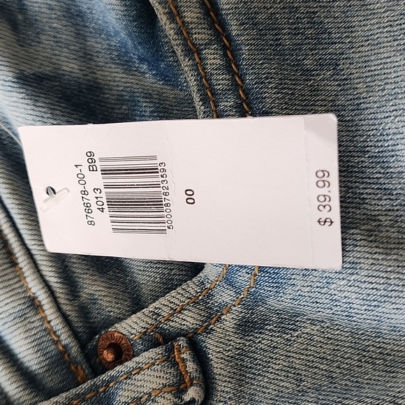 Old Navy Extra stretch high rise o.g. straight ankle size 00 blue jeans - Picture 7 of 9